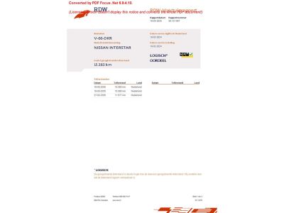 Nissan Interstar VAN 2.3 dCi 135PK L2H2 3T5 N-Connecta