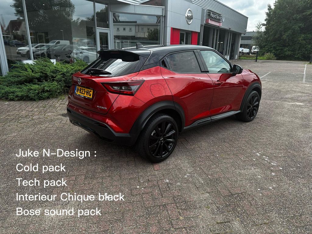 Nissan Juke 1.0 DIG-T 117pk N-Design Cold Pack Tech Pack afbeelding