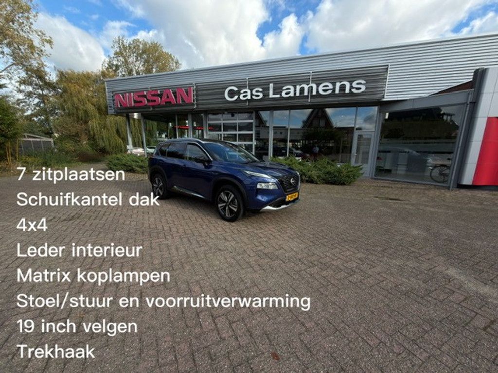 Nissan X-Trail E-Force 4WD 214pk 7pl Tekna Sun Pack afbeelding
