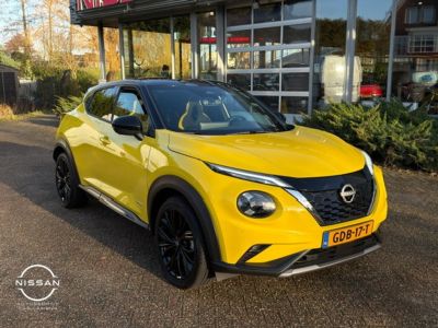 Nissan Juke Hybrid 143pk N-Sport Cold/Tech & Pack Yellow